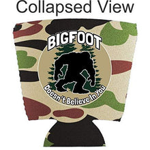 Load image into Gallery viewer, Bigfoot Doesn't Believe In You Party Cup Coolie