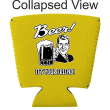 Load image into Gallery viewer, Beer! It's Your Friend! Party Cup Coolie