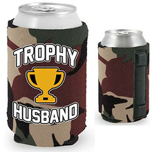 Load image into Gallery viewer, Trophy Husband Magnetic Can Coolie
