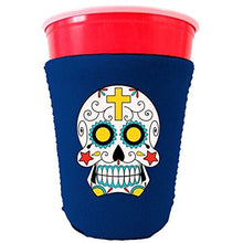 Load image into Gallery viewer, Sugar Skull Party Cup Coolie