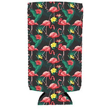 Load image into Gallery viewer, Flamingo Pattern Slim Can Coolie