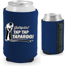 Load image into Gallery viewer, Just Tap It In! Tap Tap Taparoo! Golf Magnetic Can Coolie