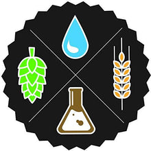 Load image into Gallery viewer, vinyl sticker with beer ingredients design