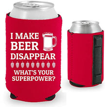 Load image into Gallery viewer, I Make Beer Disappear Magnetic Can Coolie