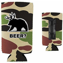 Load image into Gallery viewer, Beer Bear Magnetic Slim Can Coolie