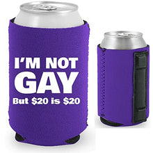 Load image into Gallery viewer, I'm Not Gay Magnetic Can Coolie