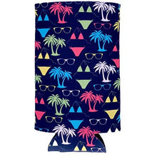 Load image into Gallery viewer, Bikini Pattern 16 oz Can Coolie