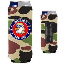 Load image into Gallery viewer, Murica 1776 Magnetic Slim Can Coolie