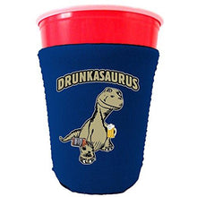 Load image into Gallery viewer, Drunkasaurus Party Cup Coolie

