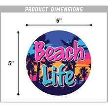 Load image into Gallery viewer, Beach Life Vinyl Sticker
