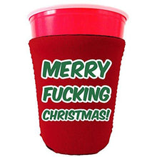 Load image into Gallery viewer, Merry Fucking Christmas and Happy Fucking New Year Party Cup coolie Set