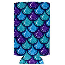 Load image into Gallery viewer, Fish Scale Pattern 16 oz. Can Coolie
