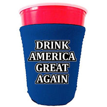 Load image into Gallery viewer, Drink America Great Again Party Cup Coolie