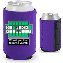 Load image into Gallery viewer, Go F Yourself Magnetic Can Coolie