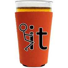 Load image into Gallery viewer, Fck It Pint Glass Koozie
