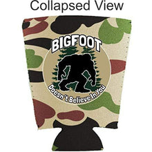 Load image into Gallery viewer, Bigfoot Doesn't Believe In You Pint Glass Coolie