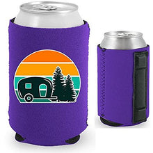 Load image into Gallery viewer, Retro Camper Magnetic Can Coolie