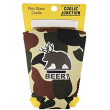 Load image into Gallery viewer, Beer Bear Pint Glass Coolie