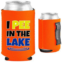 Load image into Gallery viewer, I Pee In The Lake Magnetic Can Coolie