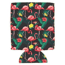 Load image into Gallery viewer, Flamingo Pattern Can Coolie