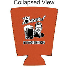 Load image into Gallery viewer, Beer! It's Your Friend! Pint Glass Coolie