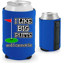 Load image into Gallery viewer, I Like Big Putts Magnetic Can Coolie