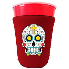 Load image into Gallery viewer, Sugar Skull Party Cup Coolie
