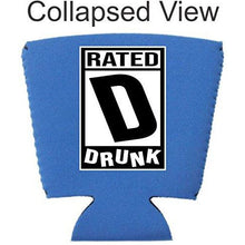 Load image into Gallery viewer, Rated D for Drunk Party Cup Coolie