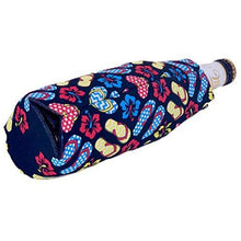 Load image into Gallery viewer, Flip Flop Pattern Beer Bottle Coolie