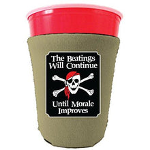 Load image into Gallery viewer, The Beatings Will Continue Party Cup Coolie