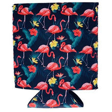 Load image into Gallery viewer, Flamingo Pattern Can Coolie