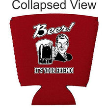 Load image into Gallery viewer, Beer! It's Your Friend! Party Cup Coolie
