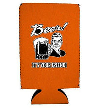 Load image into Gallery viewer, Beer! It's Your Friend! 16 oz Can Coolie