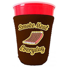 Load image into Gallery viewer, Smoke Meat Everyday Funny Party Cup Coolie