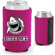 Load image into Gallery viewer, Bite Me Shark Magnetic Can Coolie