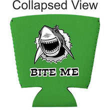 Load image into Gallery viewer, Bite Me Shark Party Cup Coolie