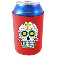 Load image into Gallery viewer, Sugar Skull Graphic Can Coolie