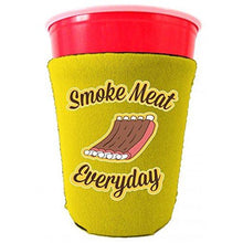 Load image into Gallery viewer, Smoke Meat Everyday Funny Party Cup Coolie