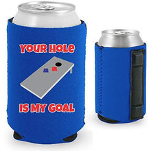 Load image into Gallery viewer, Your Hole Is My Goal Magnetic Can Coolie