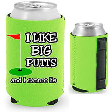 Load image into Gallery viewer, I Like Big Putts Magnetic Can Coolie