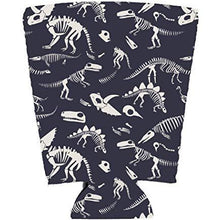 Load image into Gallery viewer, Dinosaur Bones Pint Glass Coolie