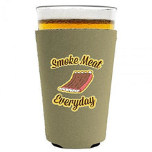 Load image into Gallery viewer, Smoke Meat Everyday Pint Glass Coolie