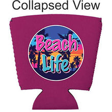 Load image into Gallery viewer, Beach Life Party Cup Coolie