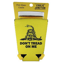 Load image into Gallery viewer, Gadsden Flag Pint Glass Coolie