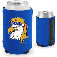 Load image into Gallery viewer, Bald Eagle Mullet Magnetic Can Coolie