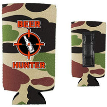Load image into Gallery viewer, Beer Hunter Slim Magnetic Can Coolie