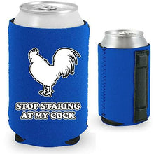 Load image into Gallery viewer, Stop Staring At My Cock Magnetic Can Coolie