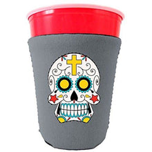 Load image into Gallery viewer, Sugar Skull Party Cup Coolie
