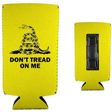 Load image into Gallery viewer, Gadsden Flag Magnetic Slim Can Coolie
