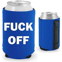 Load image into Gallery viewer, Fuck Off Magnetic Can Coolie